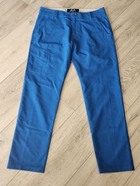 Oakley Vibrant Blue Pants Cargo-style Pockets Men's W30 L30